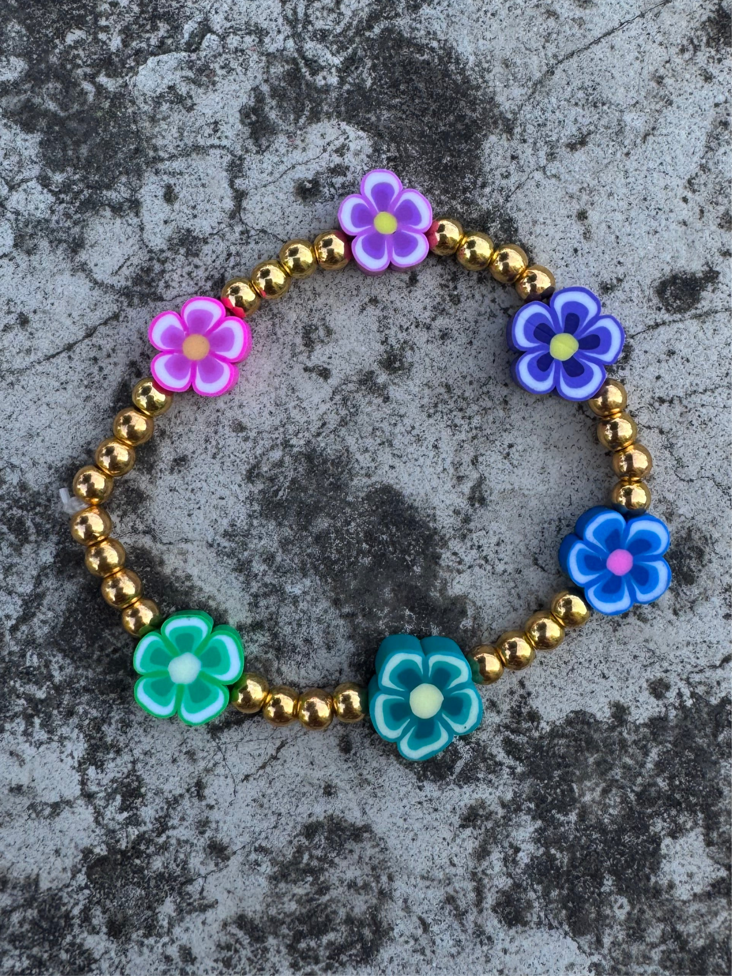Braccialetto flowery