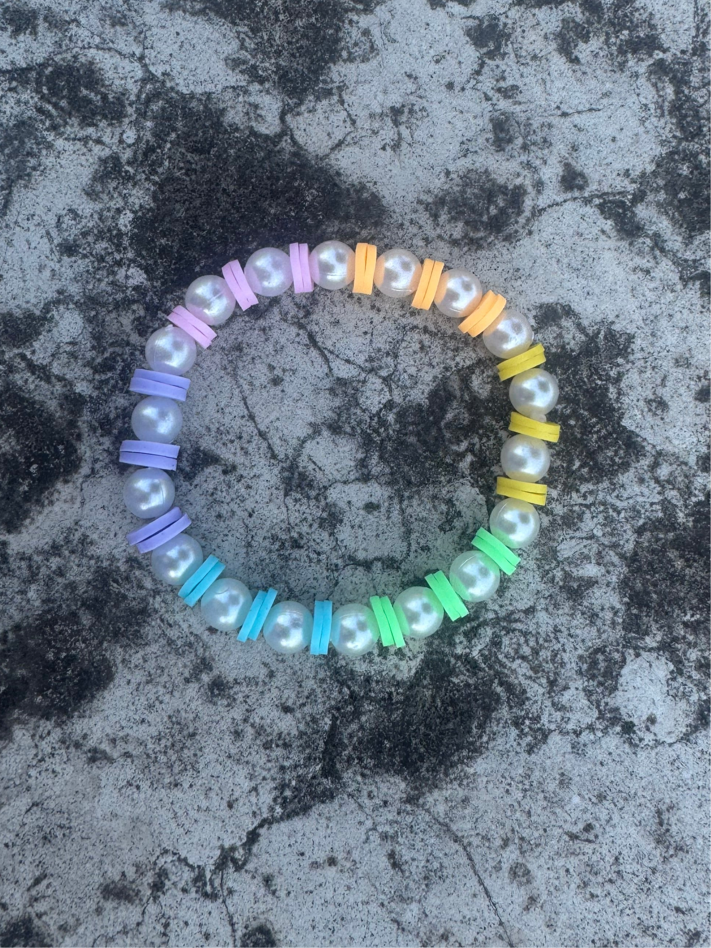 Braccialetto rainbowperl